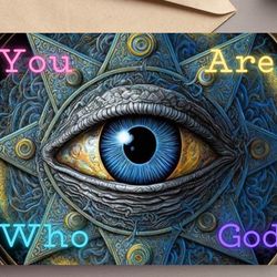 digital greeting card. who are you
