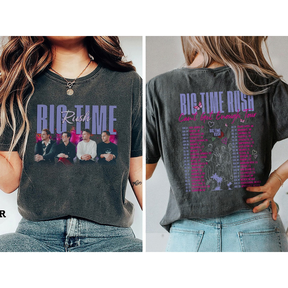 Comfort ColorsĀ® Big Time Rush Band Cant Get Enough Tour 2023 T-Shirt - 1.jpg