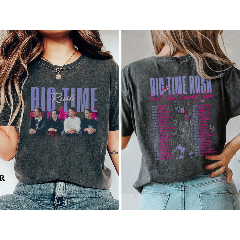 Comfort ColorsĀ® Big Time Rush Band Cant Get Enough Tour 2023 T-Shirt - 1.jpg