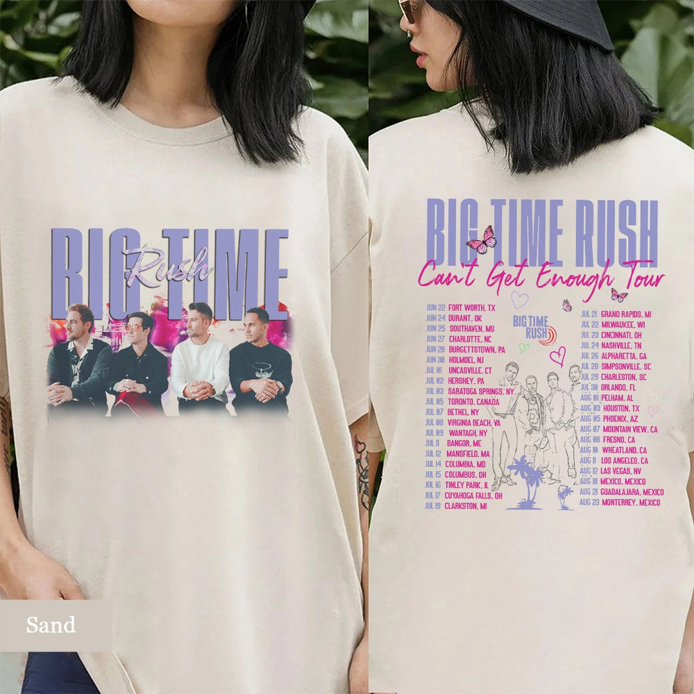 Comfort ColorsĀ® Big Time Rush Band Cant Get Enough Tour 2023 T-Shirt - 2.jpg