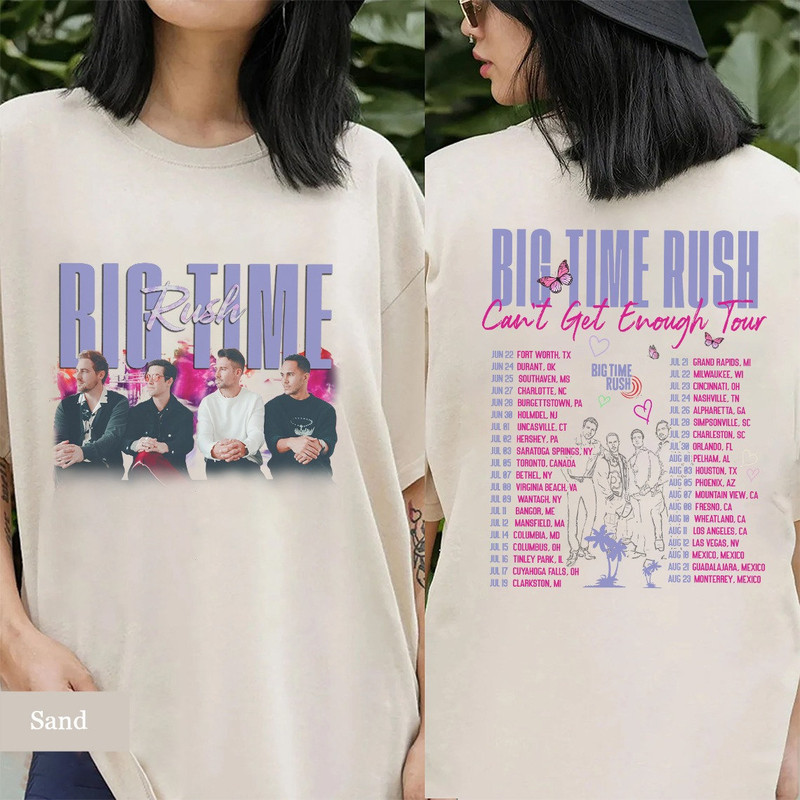 Comfort ColorsĀ® Big Time Rush Band Cant Get Enough Tour 2023 T-Shirt - 2.jpg