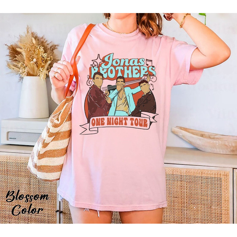 Comfort Colors® Jonas Brother Vintage shirt, Jonas Brothers Comfort Colors Shirt, Jonas Brother Merch, Jonas Brothers Tour Shirt - 2.jpg