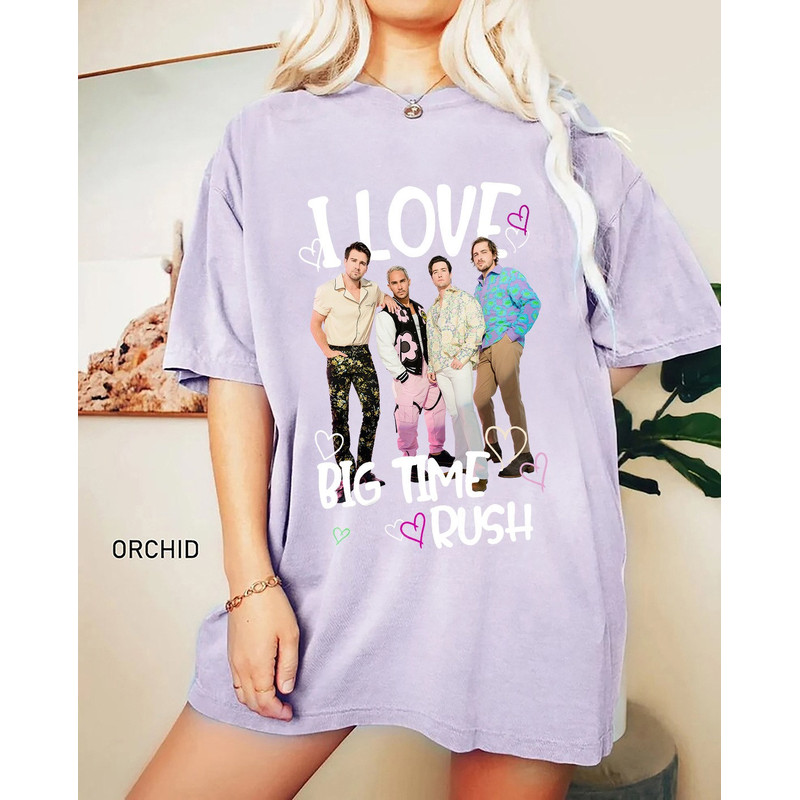 Comfort ColorsĀ® I Love Big Time Rush Shirt, Big Time Rush Can't Get Enough Tour Shirt - 2.jpg