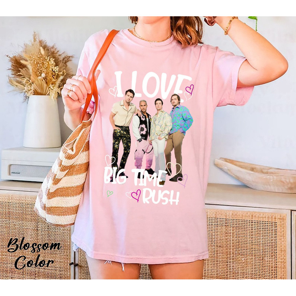 Comfort ColorsĀ® I Love Big Time Rush Shirt, Big Time Rush Can't Get Enough Tour Shirt - 3.jpg