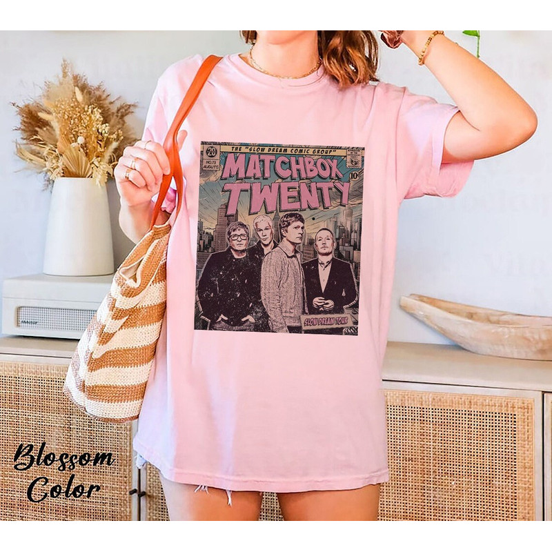 Comfort Colors® Matchbox Twenty Comic Album Shirt - 2.jpg
