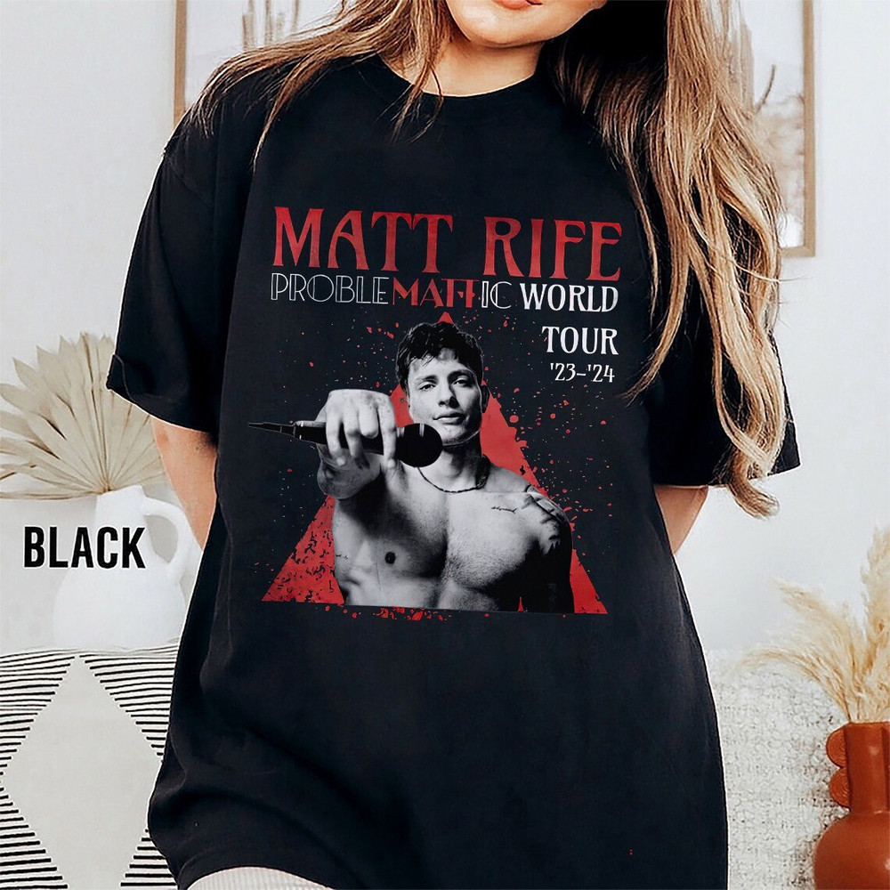 Comfort Colors® Matt Rife Shirt, Matt Rife Problematic Tour Shirt - 2.jpg