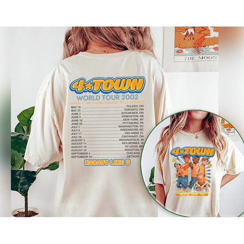 Comfort Colors® Turning Red 4 TOWN 2002 Tour Shirt, 4Town Shirt, Turning Red Pixar Shirt - 4.jpg