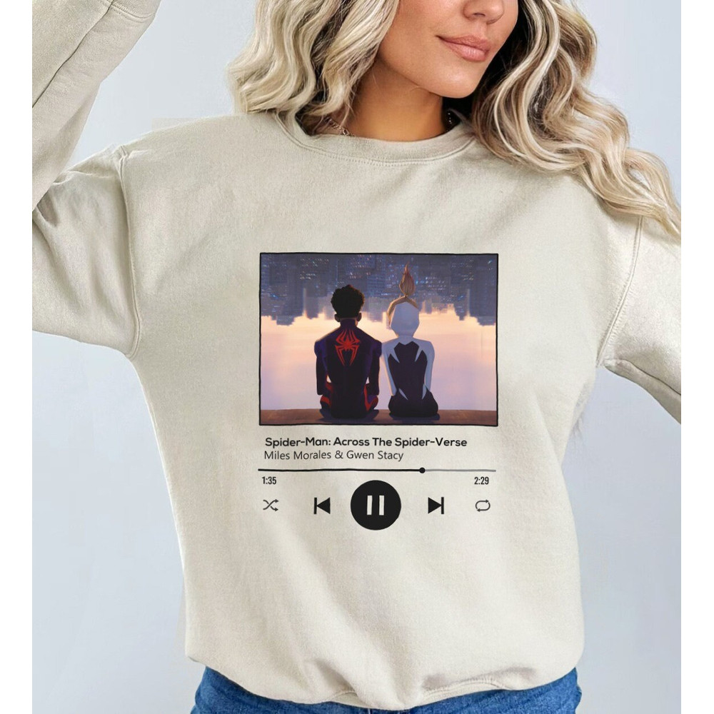 Marvel Spider-Man Across the Spider-Verse Shirt, Spider-Verse Lyric Song Shirt - 4.jpg