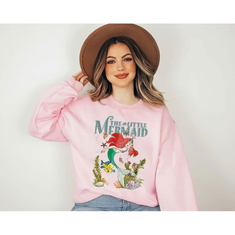 Vintage Little Mermaid Shirt, Little Mermaid Ariel Shirt, Disney Princess Gift - 1.jpg