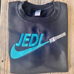 nike x jedi star wars embroidered sweatshirt, cartoon brand embroidered sweatshirt, cartoon brand embroidered hoodie
