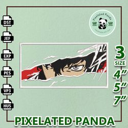 joker embroidery design file, persona 5 anime embroidery design, machine embroidery design file, instant download