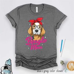 beagle mom shirt, beagle shirts, dog owner shirt, dog lover shirt, cute beagle art, dog rescue shirt, beagle gift, pet b