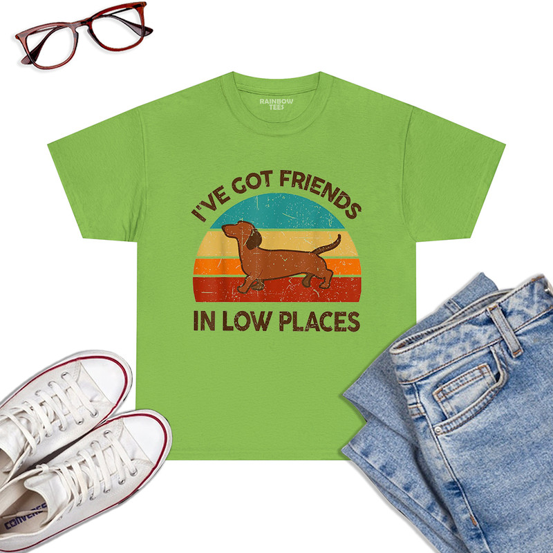 Dachshund-Shirt-Got-Friends-Low-Places-Funny-Weiner-Dog-Gift-T-Shirt-Lime.jpg