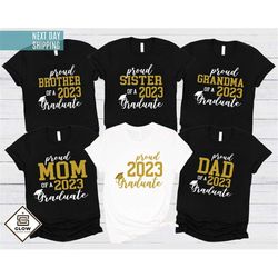 proud 2023 graduate shirt, proud family shirt, graduation shirt, class of 2023 tee, proud dad 2023 graduate shirt, custo