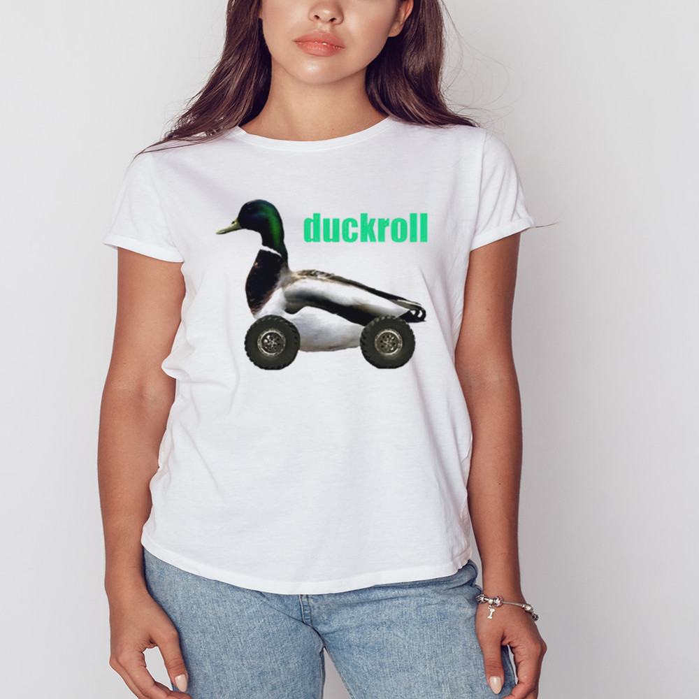 Duck roll shirt, Shirt For Men Women, Graphic Design, Unisex Shirt