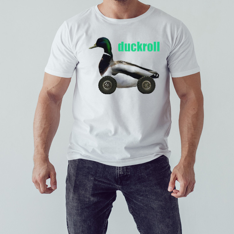 Duck roll shirt, Shirt For Men Women, Graphic Design, Unisex Shirt