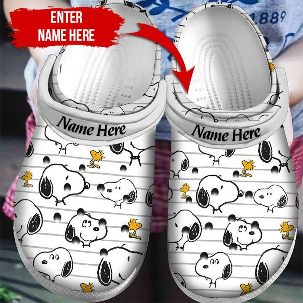 Snoopy Father's Day Gift Crocs Clog Shoes.jpg