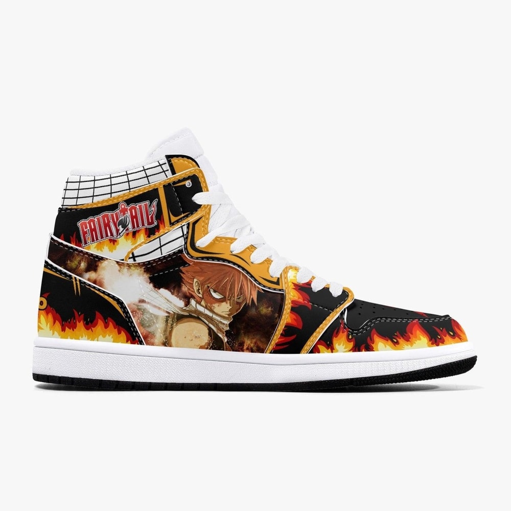 Fairy Tail Natsu Dragneel JD1 Shoes, Fairy Tail Natsu Dragneel Jordan 1 Shoes