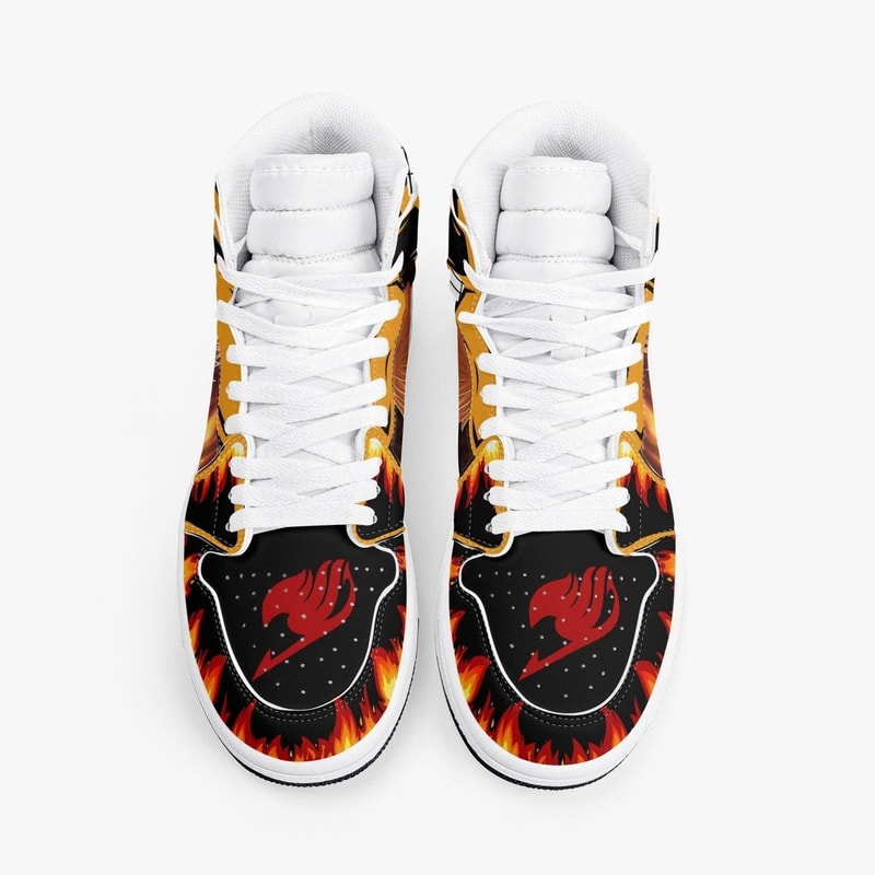 Fairy Tail Natsu Dragneel JD1 Shoes, Fairy Tail Natsu Dragneel Jordan 1 Shoes
