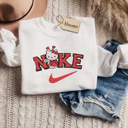 cartoon embroidered sweatshirt, brand character cartoon embroidered sweatshirt, custom cartoon embro