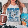 Vintage Detroit Football Sweatshirt  T Shirt, Vintage Retro Style Detroit Football Crewneck Sweatshirt, Sunday Football Adult Kid Shirt - 3.jpg