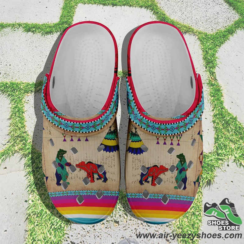 Bear Ledger Berry Muddies Unisex Crocs Shoes.jpg