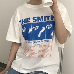 unisex the smiths shirt, graphic tees men women, aesthetic clothes, grunge clothing