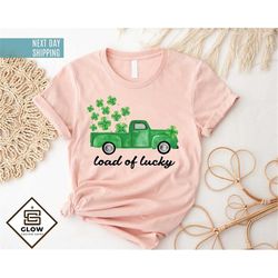 Load Of Luck St Patrick's Day Shirt, Loads of Luck Truck Shirt, St Patrick's Day Kids Shirt,  St. Paddy's Day Gift Shirt