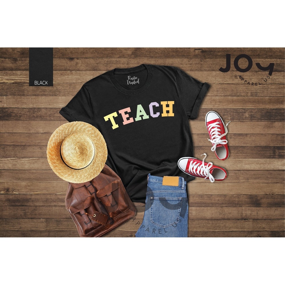 Retro Teacher Shirt,Teacher Gift,Teach Shirt,Back to School Shirt,Teacher Life Shirt,New Teacher Gift,Teacher Appreciation,Elementary Teach - 1.jpg