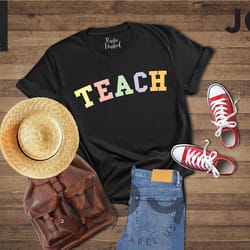 retro teacher shirt,teacher gift,teach shirt,back to school shirt,teacher life shirt,new teacher gift,teacher appreciati