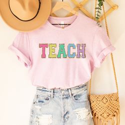 teacher tshirt - teacher shirt, back to school teacher gift, teach,gift for best teacher,