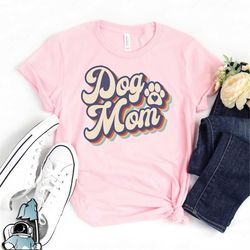 retro dog mom shirt, dog mom gifts for women, dog mama t shirt, fur mama shirt, pet dog owner gift, dog momma shirt, dog
