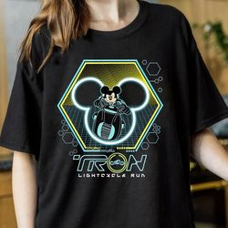Disney Tron Lightcylce Run Ride Shirt, Mickey Tron Bike, Disney Trip Tron Lightcylce Run In Magic Kingdom, Disney Vacati