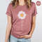 Floral Teacher Shirt, Minimalist TShirts, Cute Teacher Gifts, Teacher Appreciation Gifts, Inspirational Teacher TShirt, Daisy Graphic Tees - 1.jpg