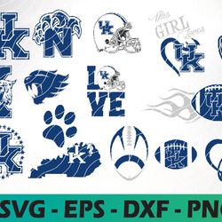 kentucky wildcats football team svg, kentucky wildcats svg, logo bundle instant download