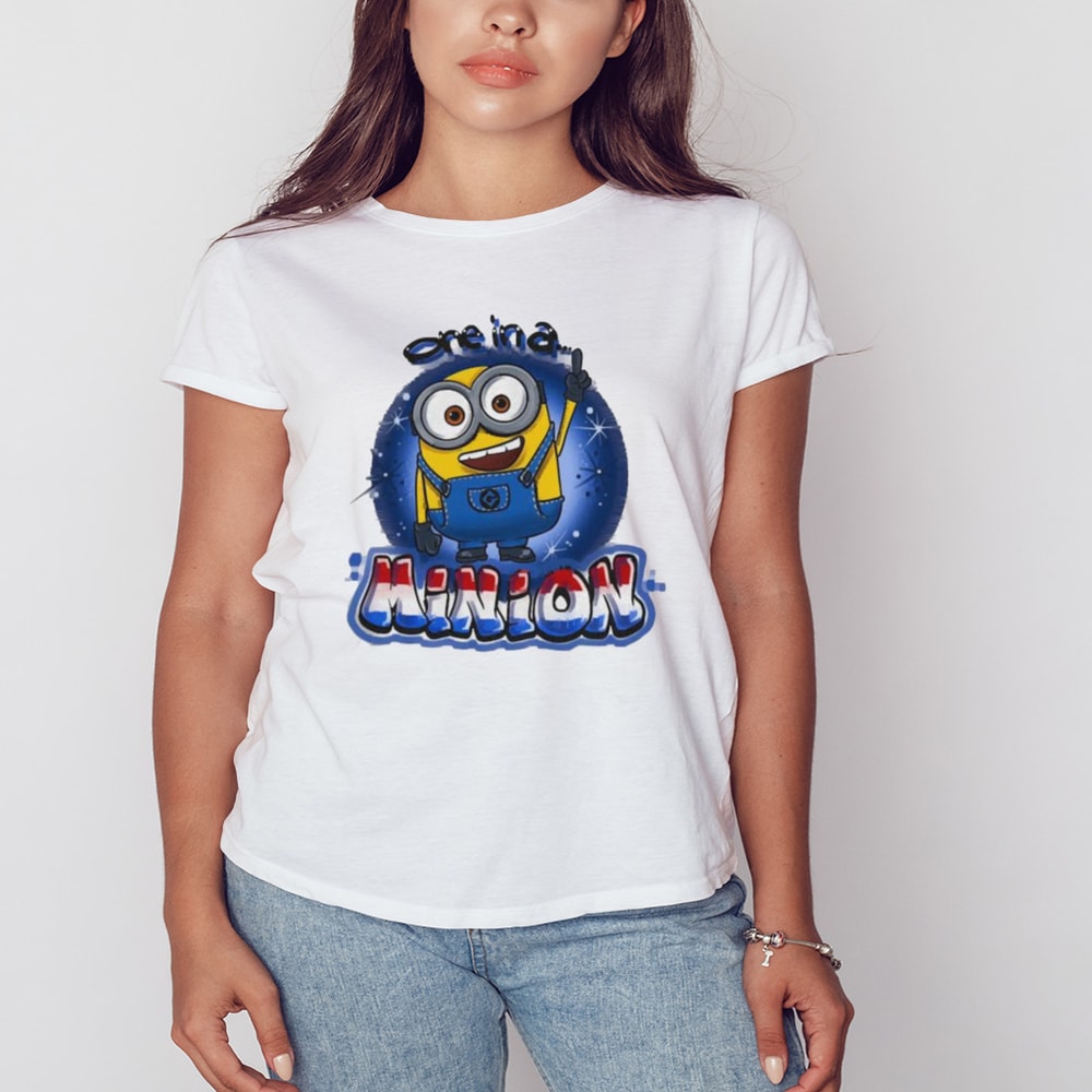 One In A Minion T-shirt, Shirt For Men Women, Graphic Design, Unisex Shirt