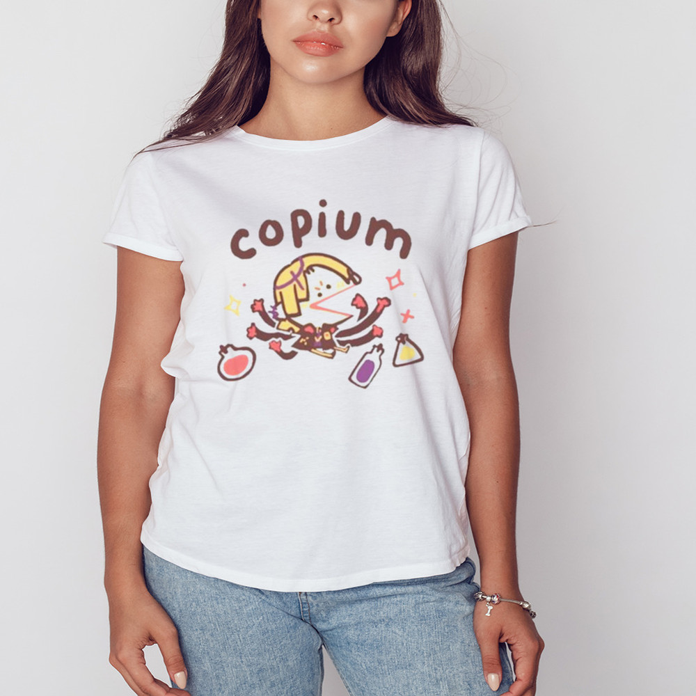 Ohmonah Holostars Copium Shirt, Shirt For Men Women, Graphic Design, Unisex Shirt