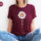 Floral Teacher Shirt, Minimalist TShirts, Cute Teacher Gifts, Teacher Appreciation Gifts, Inspirational Teacher TShirt, Daisy Graphic Tees - 6.jpg