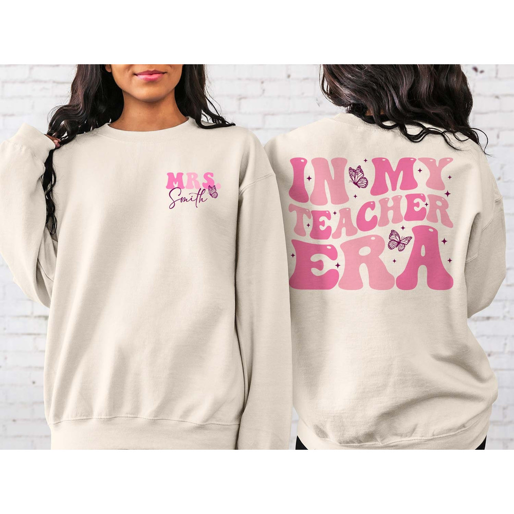 In My Teacher Era Shirt, In My Cool Teacher Era Shirt, Custom name Teacher shirt, Teacher Appreciation, Teacher Gift, Best Teacher Shirt - 6.jpg