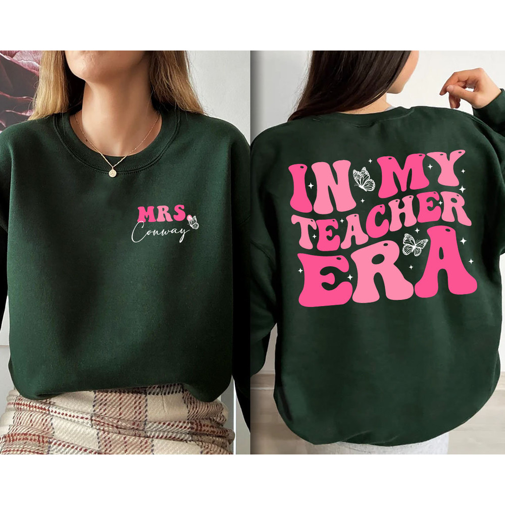 In My Teacher Era Shirt, In My Cool Teacher Era Shirt, Custom name Teacher shirt, Teacher Appreciation, Teacher Gift, Best Teacher Shirt - 7.jpg