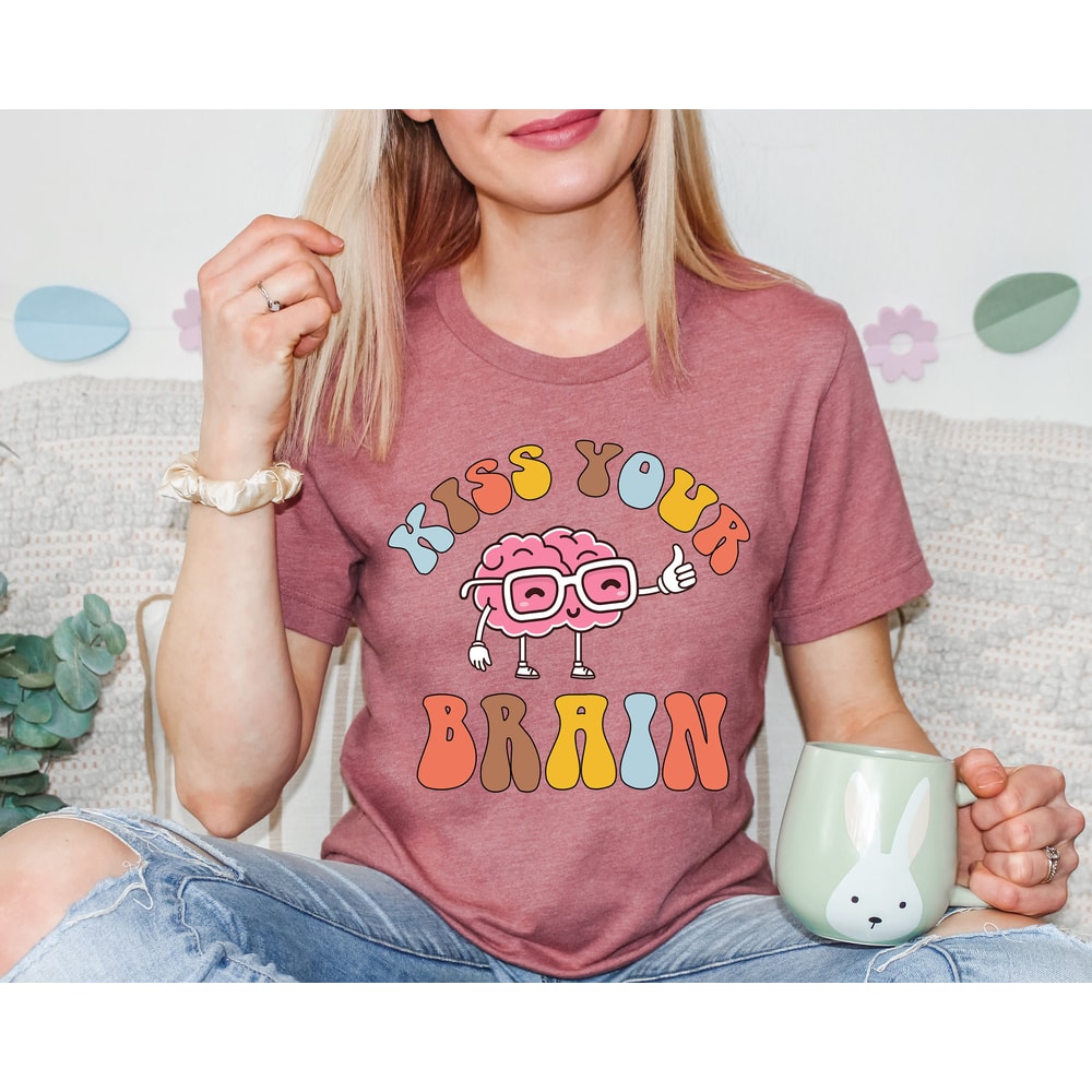 Kiss Your Brain Custom Shirt,Teacher Shirts, Teacher Appreciation Gift, Custom Retro Teacher Gifts, Sped Teacher Tshirt, Teacher T Shirt - 5.jpg