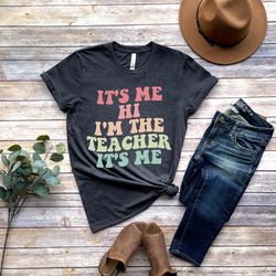 matching teacher shirts, teacher shirt , kindergarten teacher shirt , teacher gift , its me hi im the teacher its me