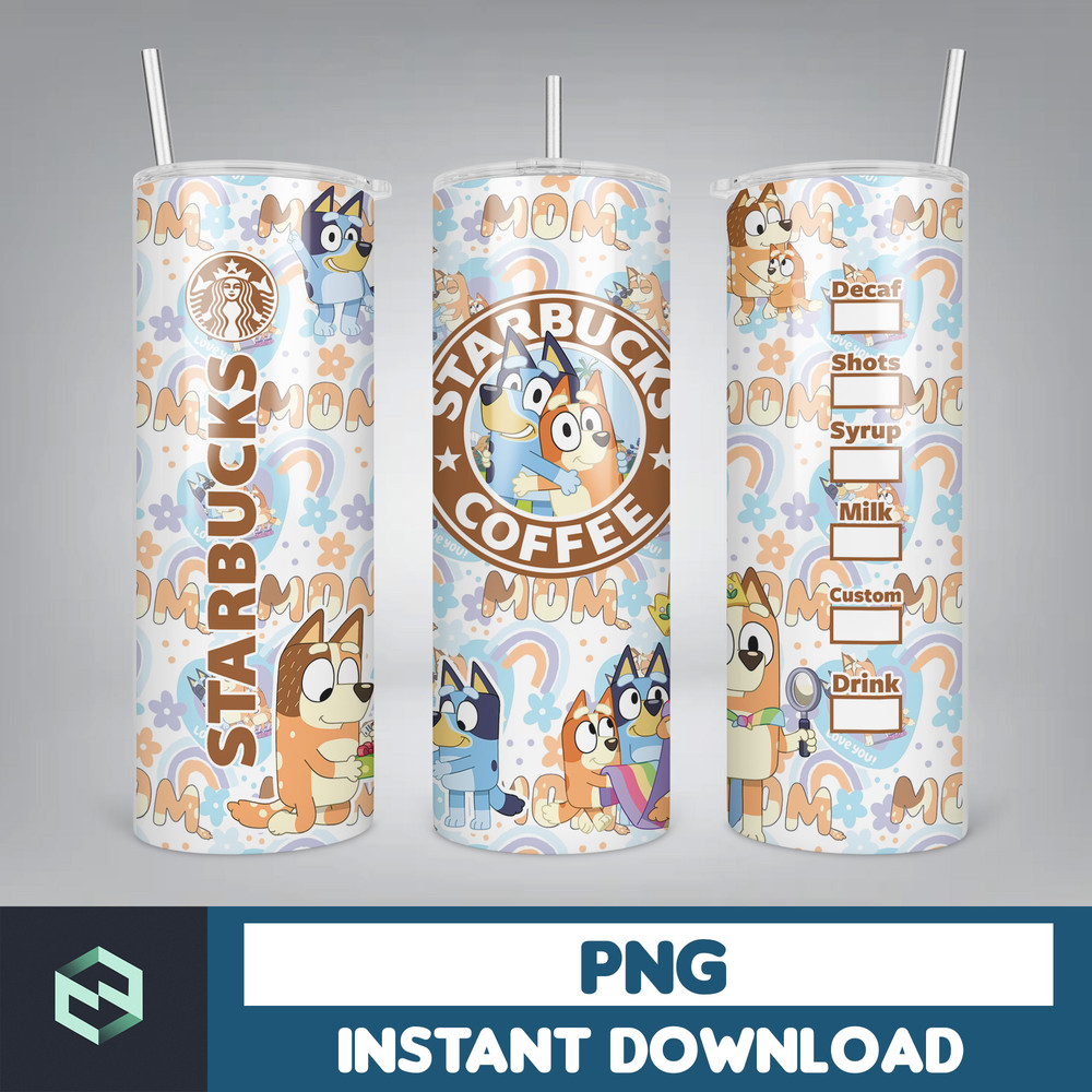 Tumbler Wraps Bluey 20oz Sublimation Designs, Character for StraightTapered Png, Tumbler PNG File Digital Download (13).jpg