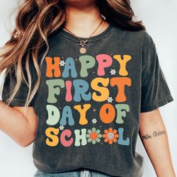 retro teacher shirts, back to school teacher shirt, first day of school shirt for teachers, back to school shirt teacher