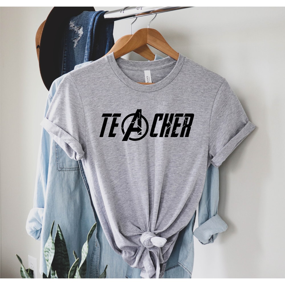 Superhero Teacher T-Shirt, Teacher life Tee, Back to School Shirts, Teacher T-Shirt, Funny Teacher Gift Tee, Super Teacher TShirt - 3.jpg