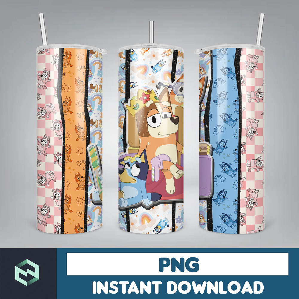Tumbler Wraps Bluey 20oz Sublimation Designs, Character for StraightTapered Png, Tumbler PNG File Digital Download (23).jpg