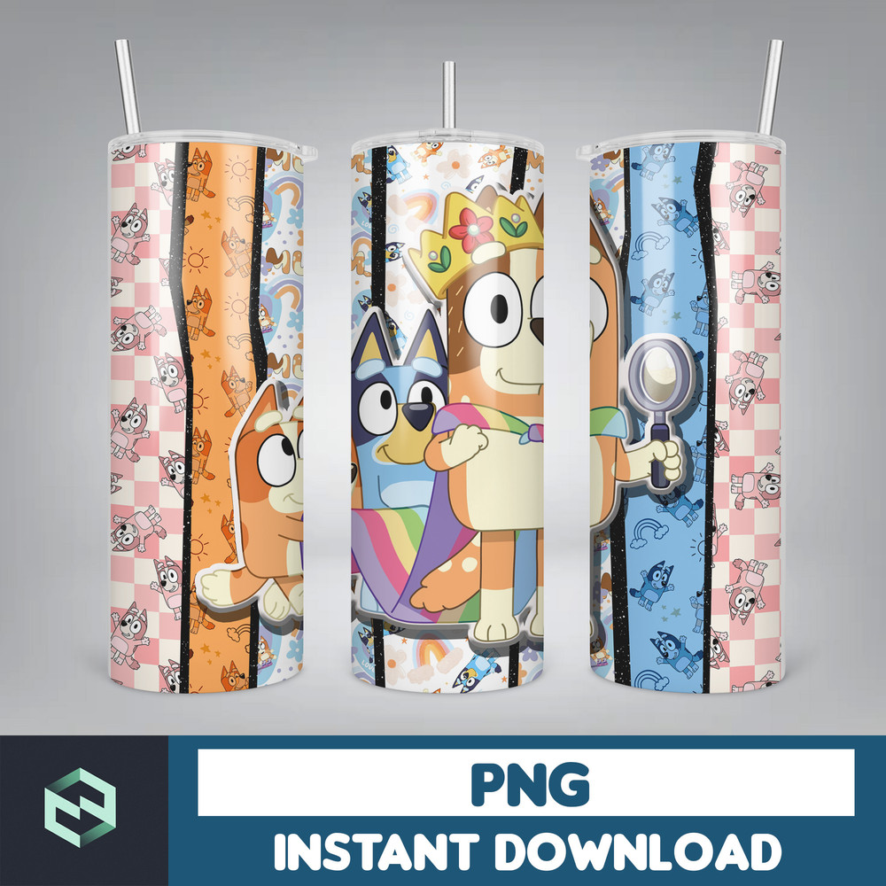 Tumbler Wraps Bluey 20oz Sublimation Designs, Character for StraightTapered Png, Tumbler PNG File Digital Download (24).jpg