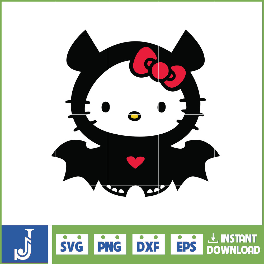 Hello Cats Horror Halloween Svg Png, Layered Hello Cat Svg, Horror Characters Svg, Jack Cat Svg Files For Cricut, Instant Download (14).jpg