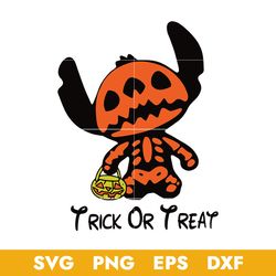 trick or treat svg, stitch halloween svg, disney hallowen svg, halloween svg, png dxf eps digital file