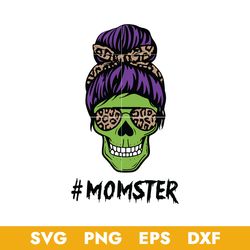 momster svg, mom life halloween svg, halloween svg, png dxf eps digital file